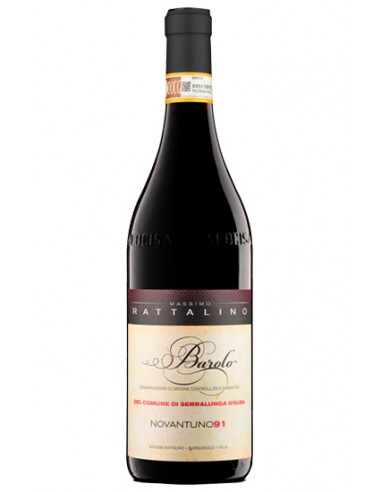 Barolo de la municipalité de Serralunga d Alba 75 cl Massimo