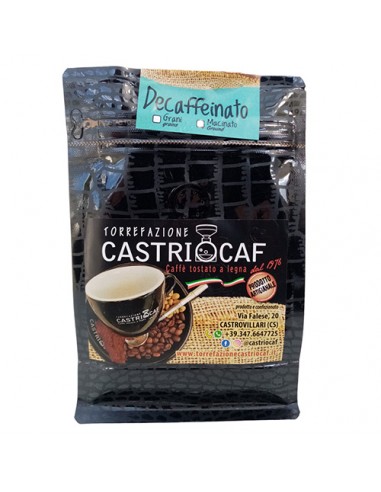 Café Descafeinado en Grano 1 kg Castriocaf