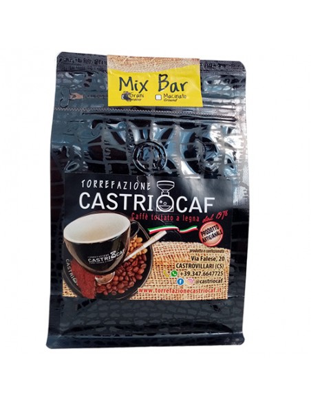 Kaffeebohnen-Mischriegel 250 gr Castriocaf