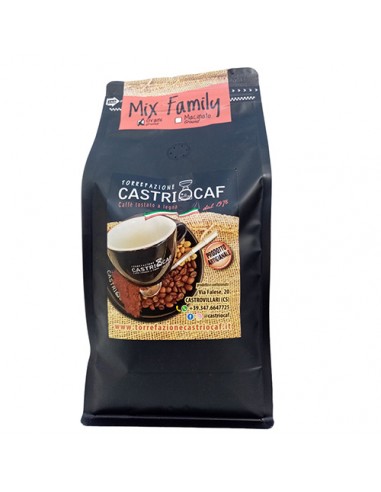 Kaffeebohnenmischung Familie 1 kg Castriocaf