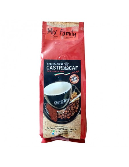 Kaffeebohnenmischung Familie 250 gr Castriocaf