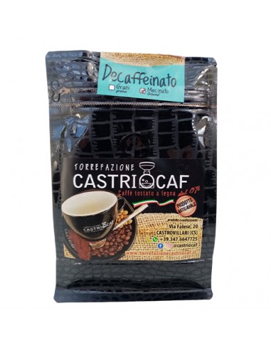 Café moulu décaféiné 1 kg Castriocaf