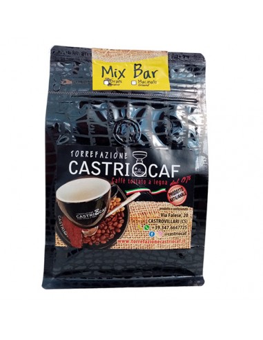 Barre de mélange de café moulu 250 gr Castriocaf