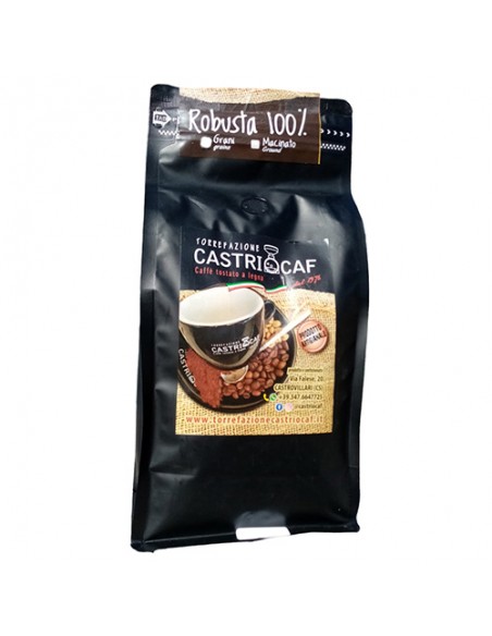 Ground Robusta Coffee 1 kg Castriocaf