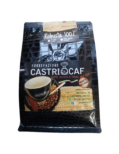 Gemahlener Robusta-Kaffee 250 gr Castriocaf