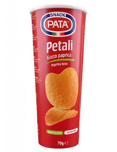 Petali Gusto Paprika Tubo 70 gr Pata