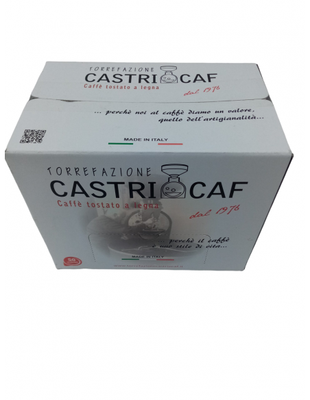 Carton of Decaffeinated Pods 50 pcs Castriocaf