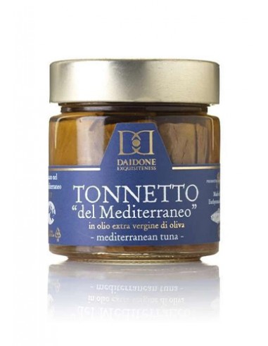 Tonnetto del Mediterraneo in olio d'oliva 200 gr. Daidone