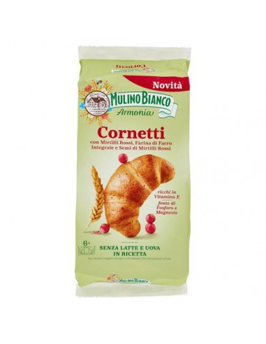 Croissants de espelta y arándanos 6 X 228 gr Mulino Bianco