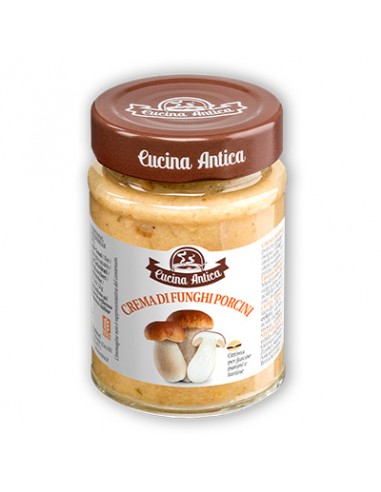 Crema De Hongos Porcini 180 gr Cucina Antica