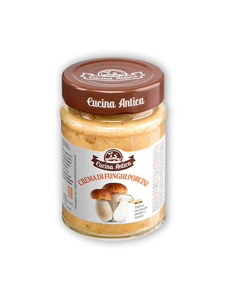 Crema De Hongos Porcini 180 gr Cucina Antica