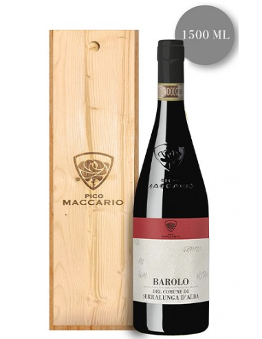 Barolo DOCG di Serralunga Boite en bois 1,5 lt P M