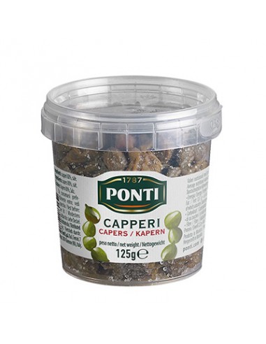 Alcaparras en Sal 125 gr Ponti