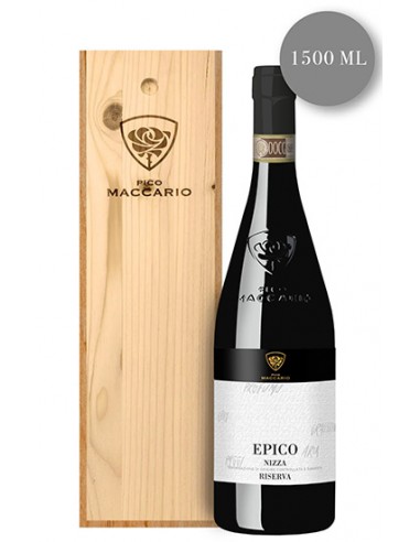 Epico Nizza DOCG Riserva Confezione in Legno 1,5 lt P M