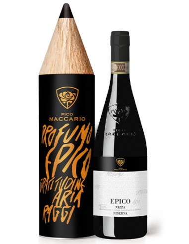 Epico Nizza DOCG Riserva Bleistiftpaket 75 cl P M