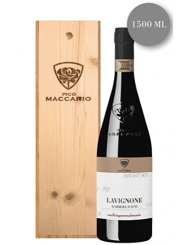 Lavignone Barbera d Asti DOCG Boite en bois 1,5 lt P M