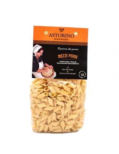 Mezze Penne Trafilati al Bronzo 400 gr Astorino