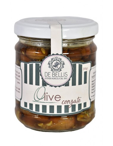 Crushed Olives 180 gr De Bellis