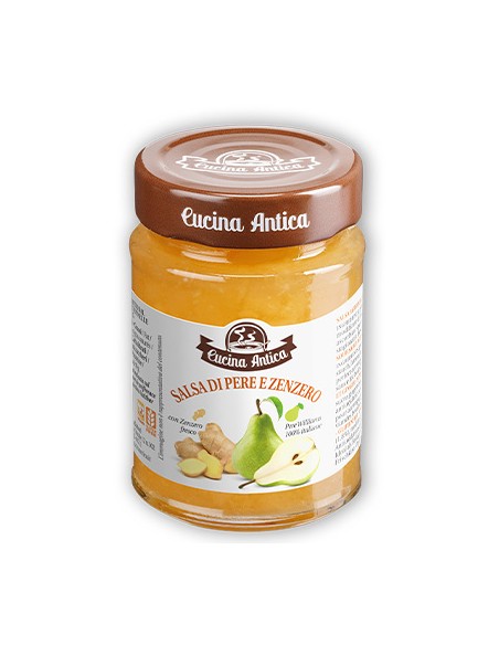 Salsa di Pere e Zenzero 210 gr Cucina Antica