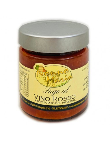 Red Wine Sauce 180 gr Nonno Mario