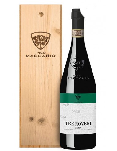 Tre Roveri Nizza DOCG Boite en bois 3 lt P M