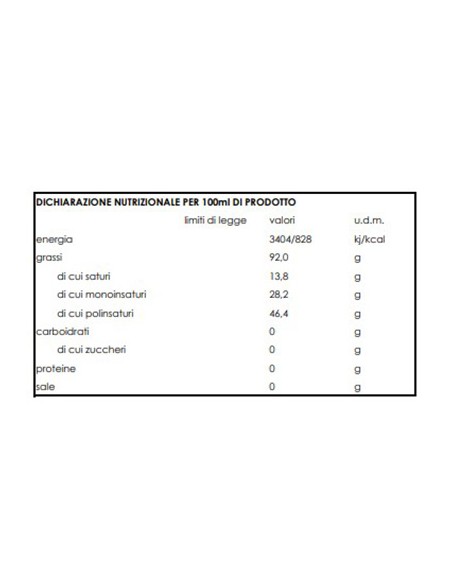 Corn Seed Oil 1 lt Desantis