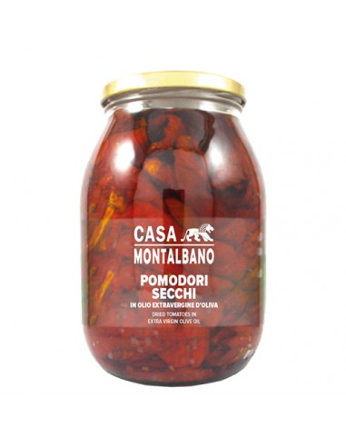 Dried Tomatoes in Extra Virgin Olive Oil 950 gr Casa Montalbano