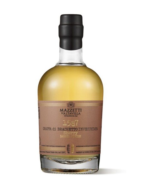 1587 Grappa di Brachetto Cask Finish 50 cl Mazzetti