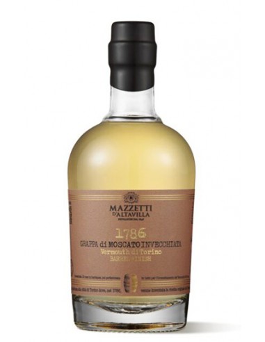 1786 Grappa di Moscato Cask Finish 50 cl Mazzetti