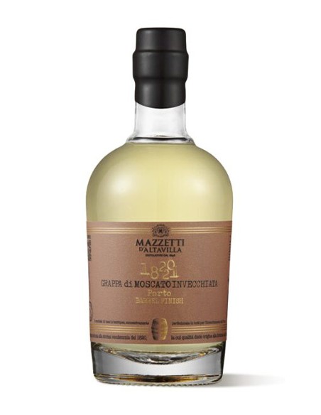 1820-21 Grappa di Moscato Cask Finish 50 cl Mazzetti