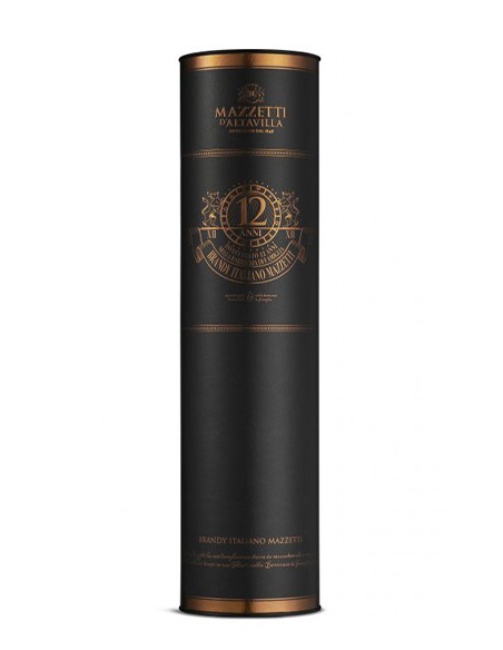 Brandy 12 Anni Cilindro 70 cl Mazzetti