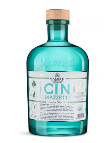 Gin Jéroboam en cassette avec pipette 3 lt Mazzetti