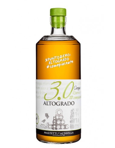 Grappa 3.0 Altogrado 70 cl Mazzetti