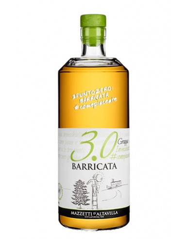 Grappa 3.0 Barricata 70 cl Mazzetti