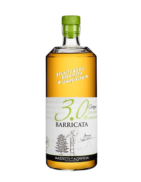 Grappa 3.0 Barricata 70 cl Mazzetti