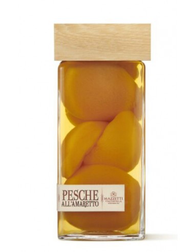 Peaches in Amaretto 590 gr Mazzetti