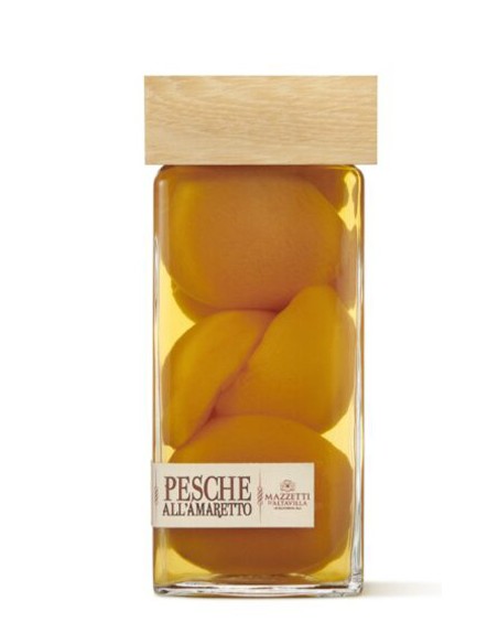 Pêches à l’Amaretto 590 gr Mazzetti