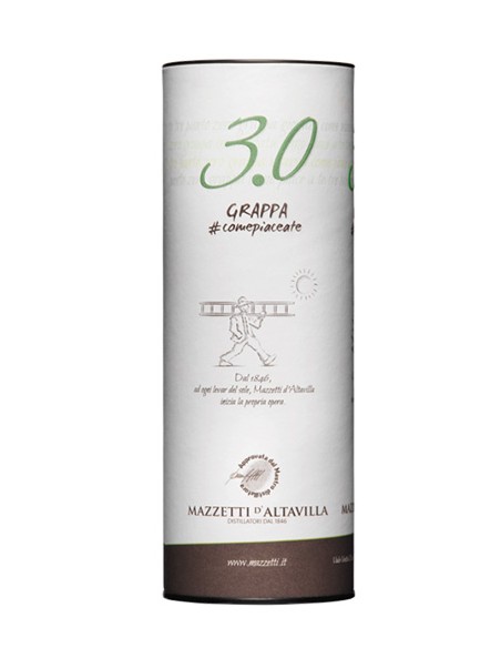 Grappa 3.0 Morbida Cilindro 70 cl Mazzetti