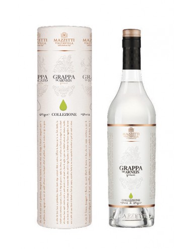 Grappa di Arneis Cilindro 70 cl Mazzetti