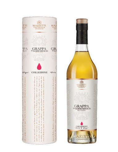 Grappa di Barbaresco Barricata Cilindro 70 cl Mazzetti