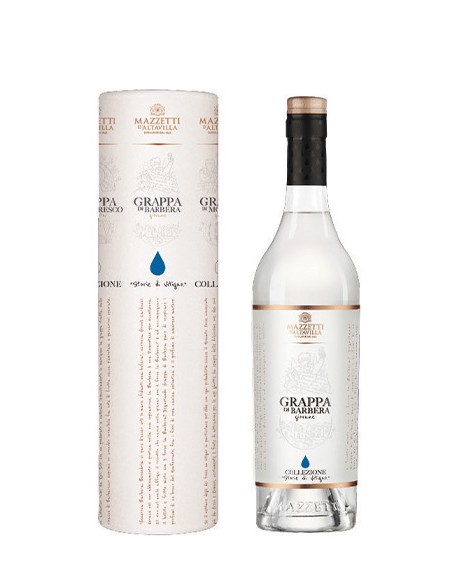 Grappa di Barbera Cilindro 70 cl Mazzetti