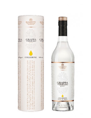 Grappa di Moscato Cilindro 70 cl Mazzetti