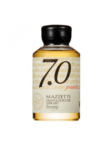 Grappa di Ruchè 7.0 Barricata 10 cl Mazzetti