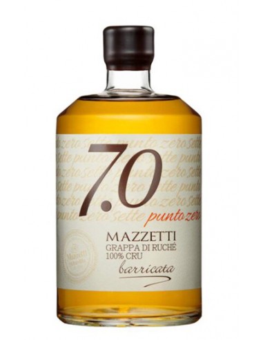 Grappa di Ruchè 7.0 Barricata 70 cl Mazzetti