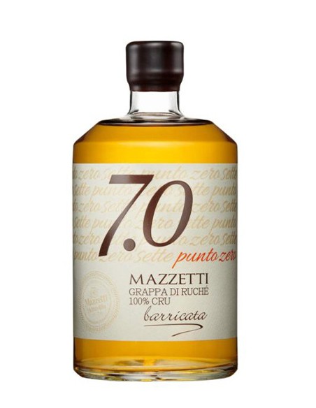 Grappa di Ruchè 7.0 Barricata 70 cl Mazzetti