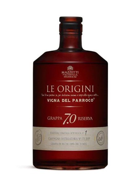 Grappa di Ruchè 7.0 Le Origini 70 cl Mazzetti