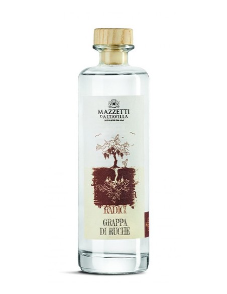 Grappa di Ruchè Cilindro 50 cl Mazzetti