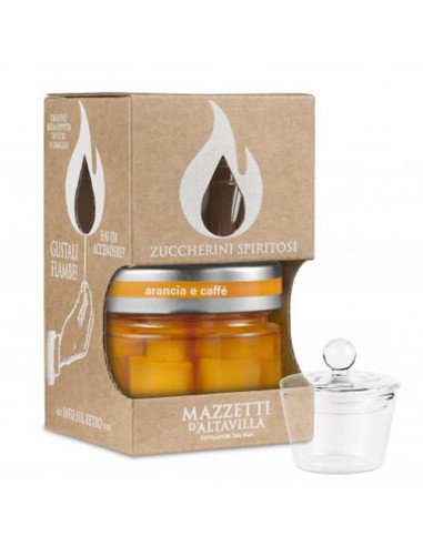 Sucres à l'alcool d'orange et de café 150 gr Mazzetti