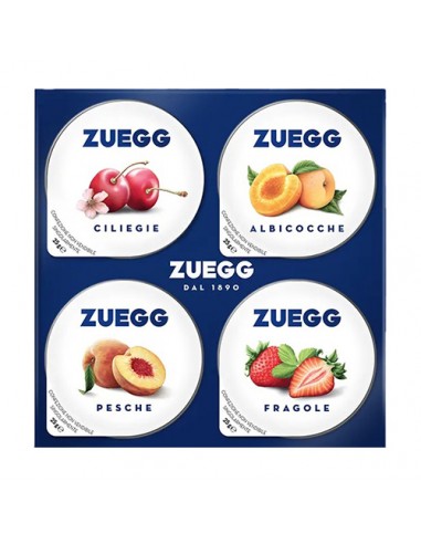 Poker aux goûts variés 4x25 gr Zuegg