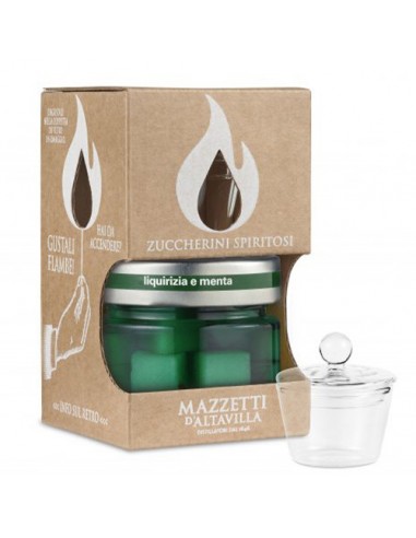 Azúcares Espirituosos Regaliz y Menta 150 gr Mazzetti